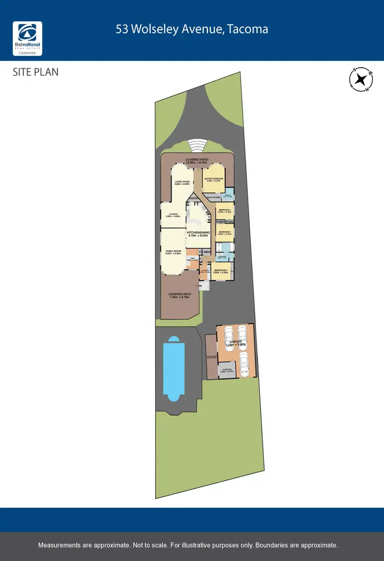 Floorplan of Homely house listing, 53 Wolseley Avenue, Tacoma NSW 2259