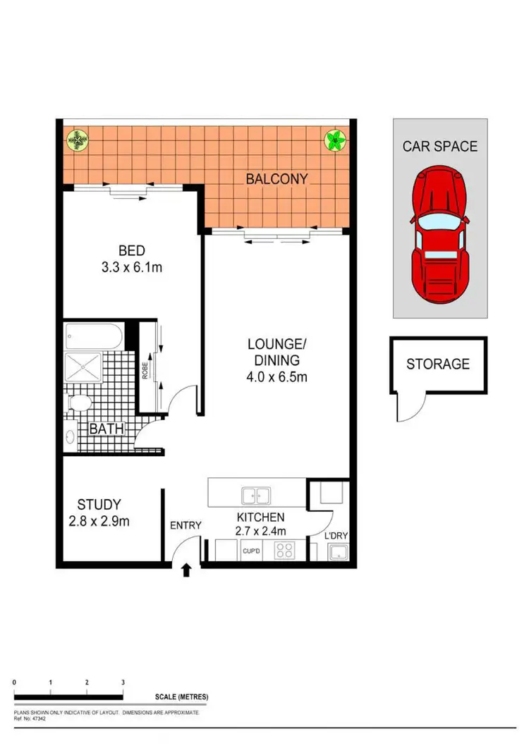 Floorplan of Homely apartment listing, 228/26 Jasmine Street, Botany NSW 2019