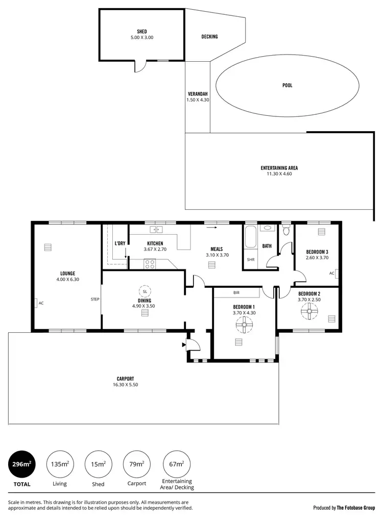 Floorplan of Homely house listing, 17 Harrow Road, Para Hills West SA 5096