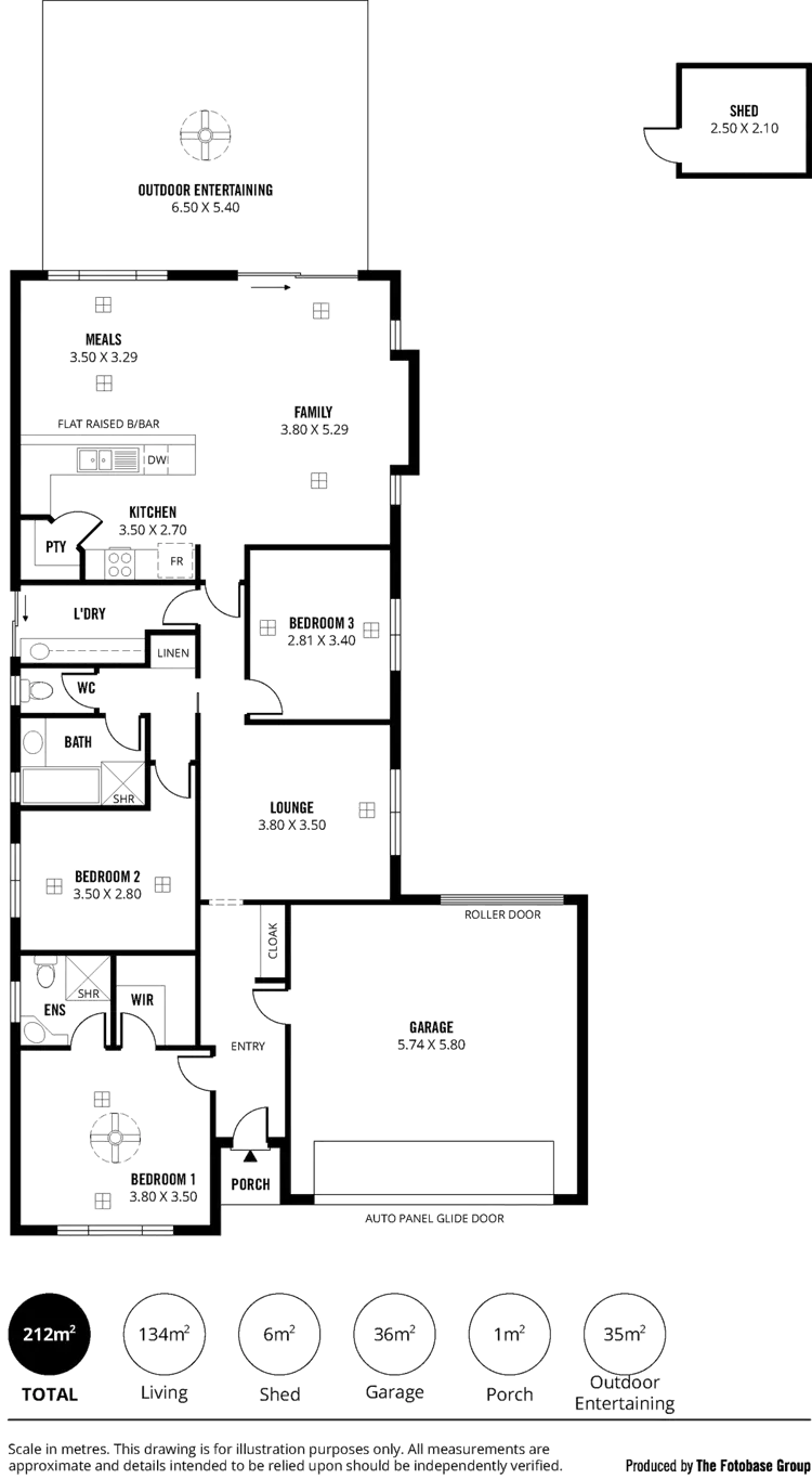 Floorplan of Homely house listing, 5 Brenton Street, Blakeview SA 5114