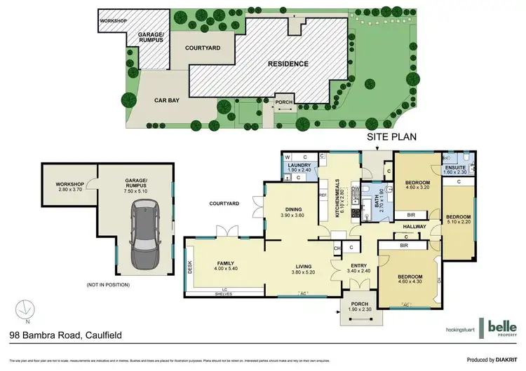 Floorplan of Homely house listing, 98 Bambra Road, Caulfield VIC 3162
