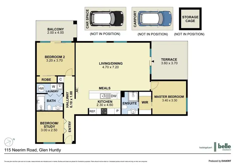 Floorplan of Homely apartment listing, 158/115 Neerim Road, Glen Huntly VIC 3163