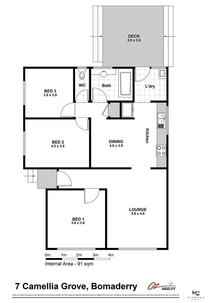 Floorplan of Homely house listing, 7 Camellia Grove, Bomaderry NSW 2541