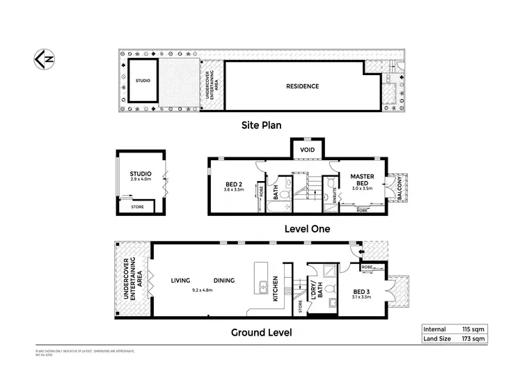 Floorplan of Homely house listing, 133 Allen Street, Leichhardt NSW 2040