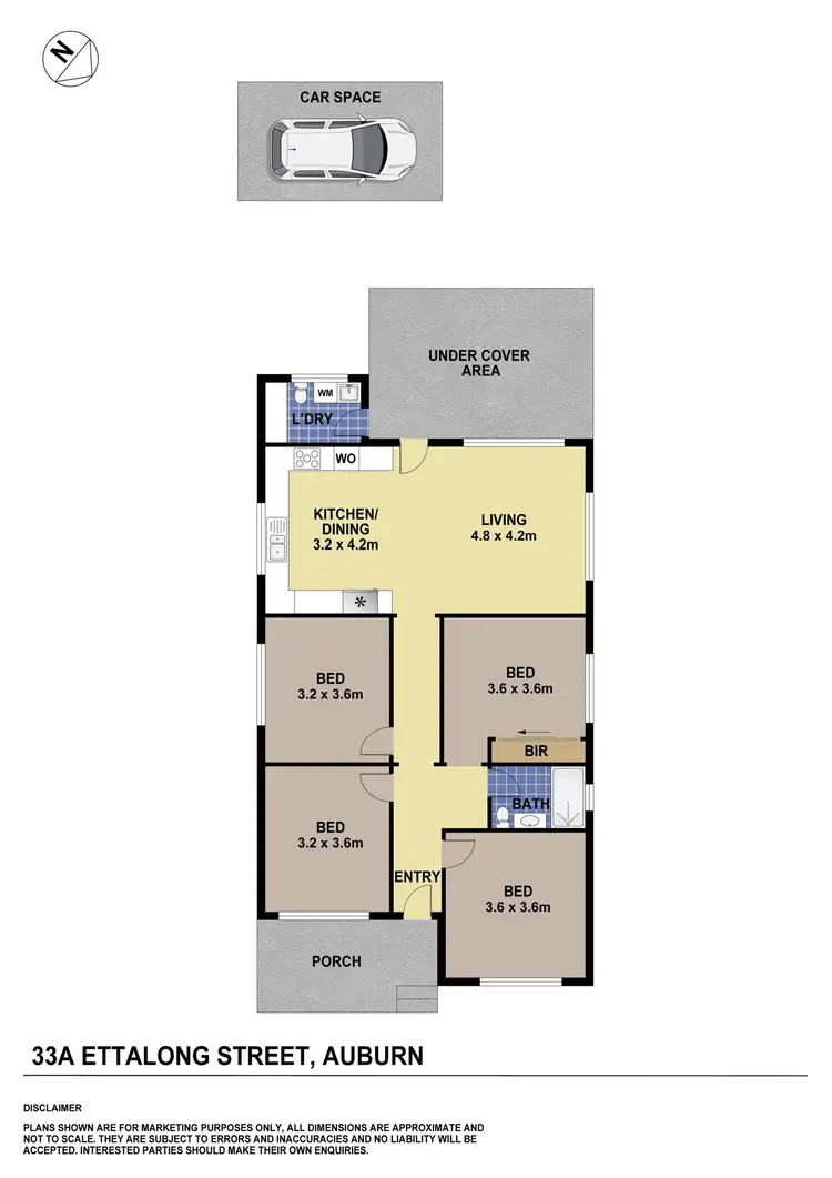 Floorplan of Homely house listing, 33A Ettalong Street, Auburn NSW 2144