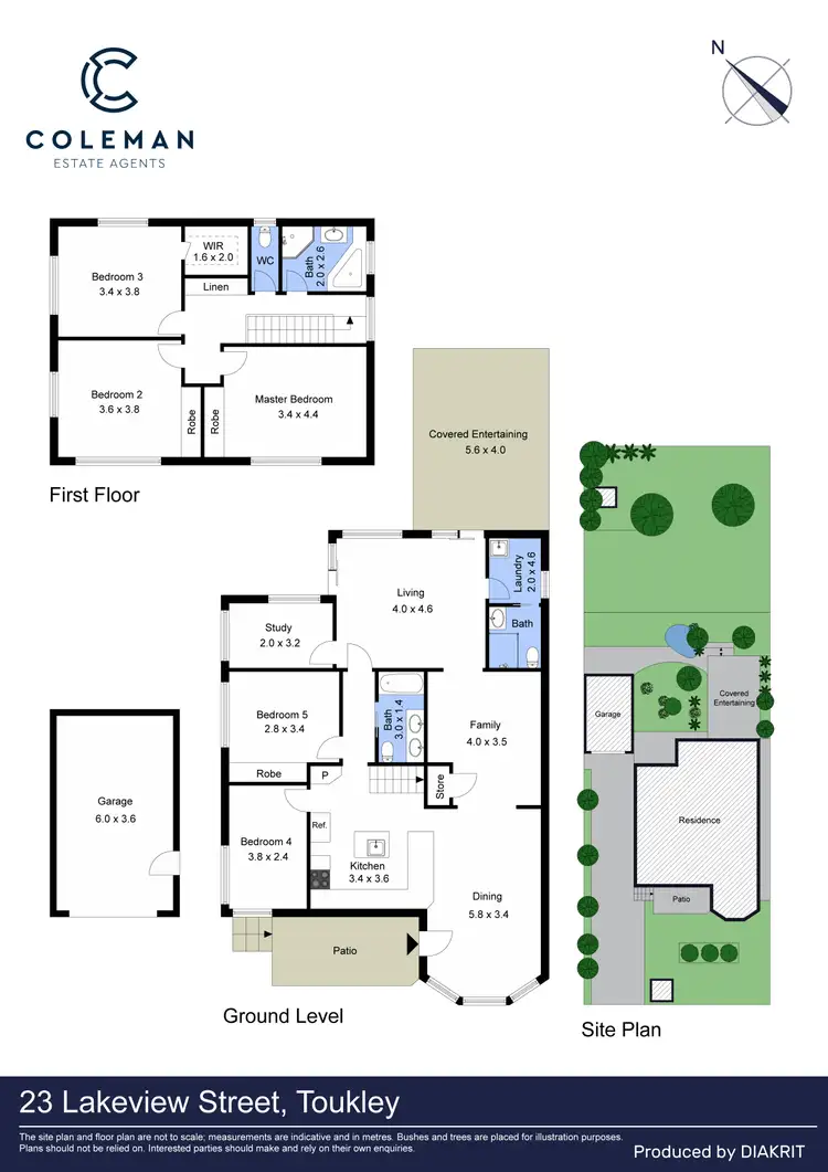 Floorplan of Homely house listing, 23 Lakeview Street, Toukley NSW 2263