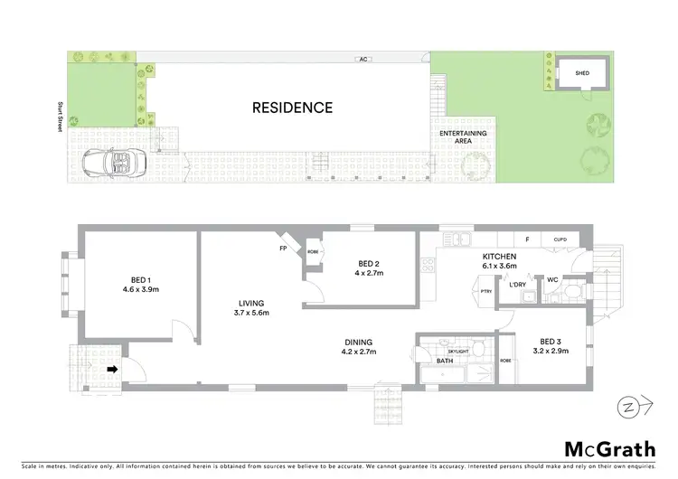 Floorplan of Homely house listing, 88 Sturt Street, Kingsford NSW 2032