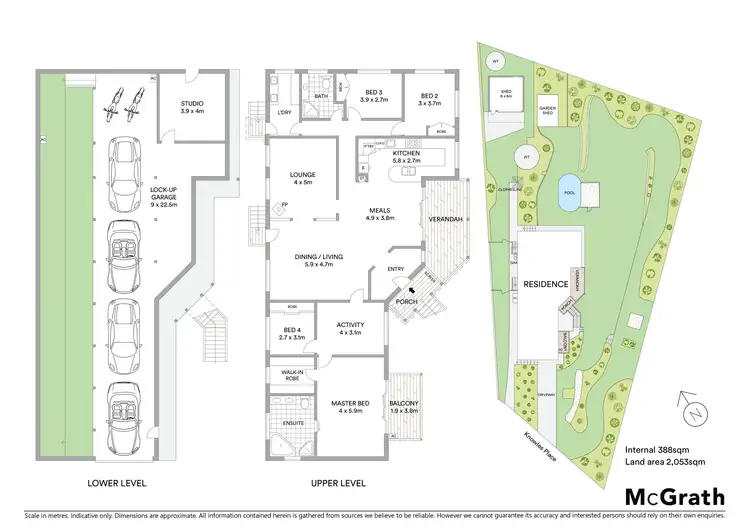 Floorplan of Homely house listing, 8 Knowles Place, Glass House Mountains QLD 4518