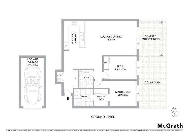 Floorplan of Homely apartment listing, 6/34-36 Brookvale Avenue, Brookvale NSW 2100