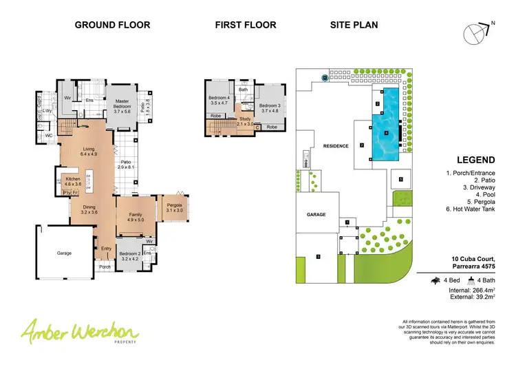Floorplan of Homely house listing, 10 Cuba Court, Kawana Island QLD 4575