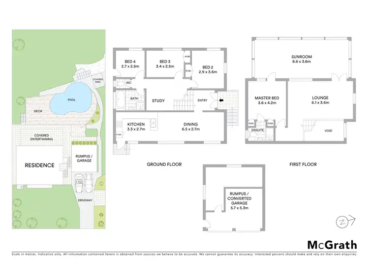 Floorplan of Homely house listing, 155 Somerville Road, Hornsby Heights NSW 2077