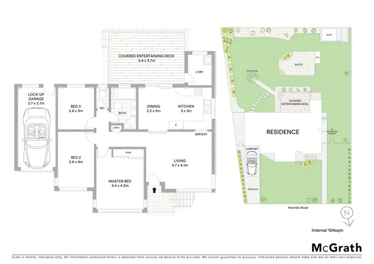 Floorplan of Homely house listing, 1A Anembo Road, Berowra NSW 2081