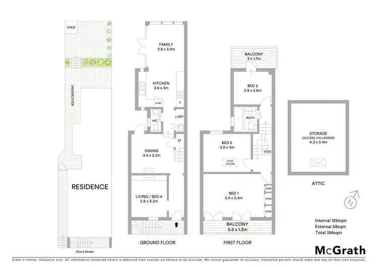 Floorplan of Homely house listing, 70 Short Street, Birchgrove NSW 2041