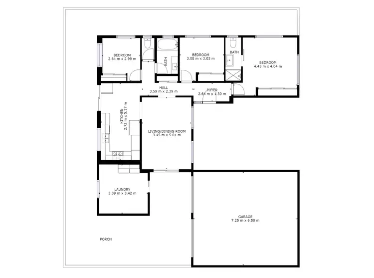 Floorplan of Homely house listing, 33 Paluma Street, Mount Sheridan QLD 4868