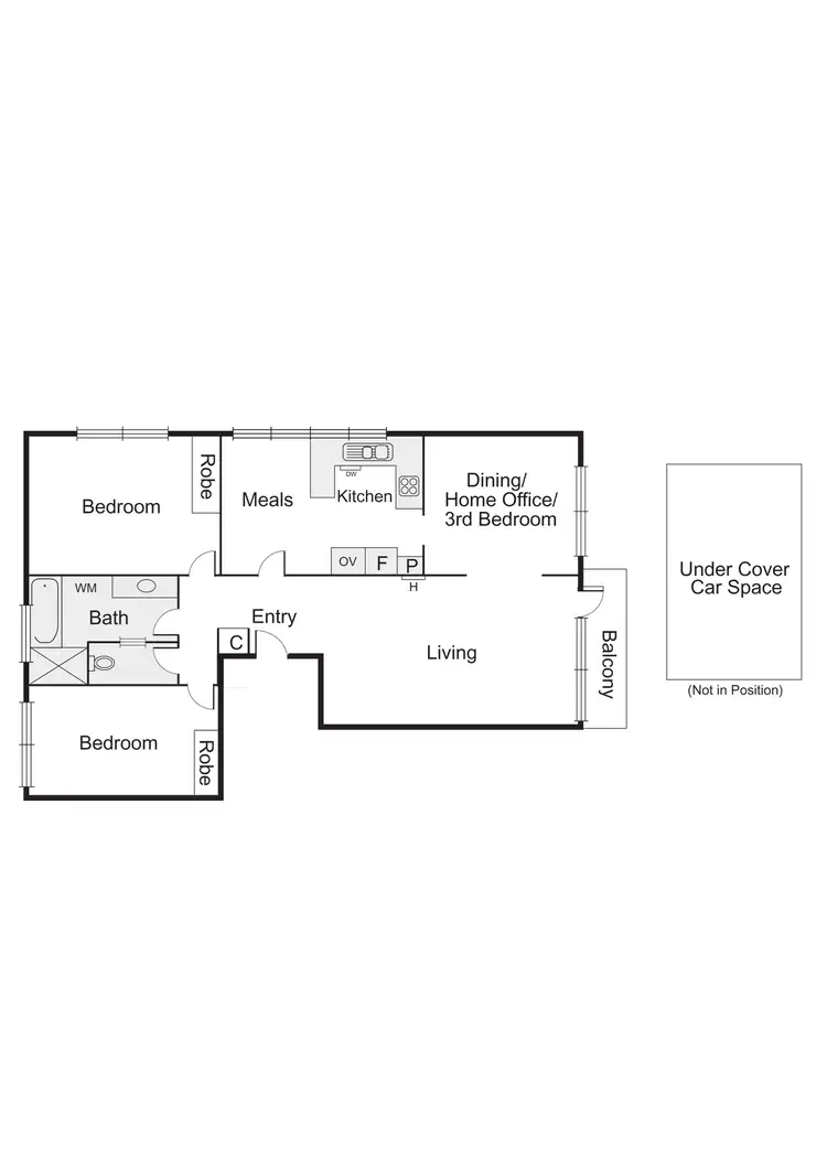 Floorplan of Homely apartment listing, 5/9 Tiuna Grove, Elwood VIC 3184