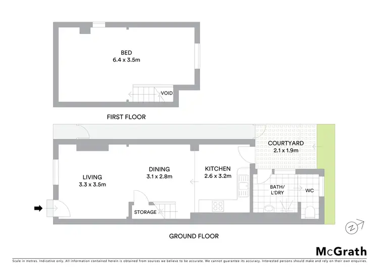 Floorplan of Homely house listing, 10 Spring Street, Paddington NSW 2021