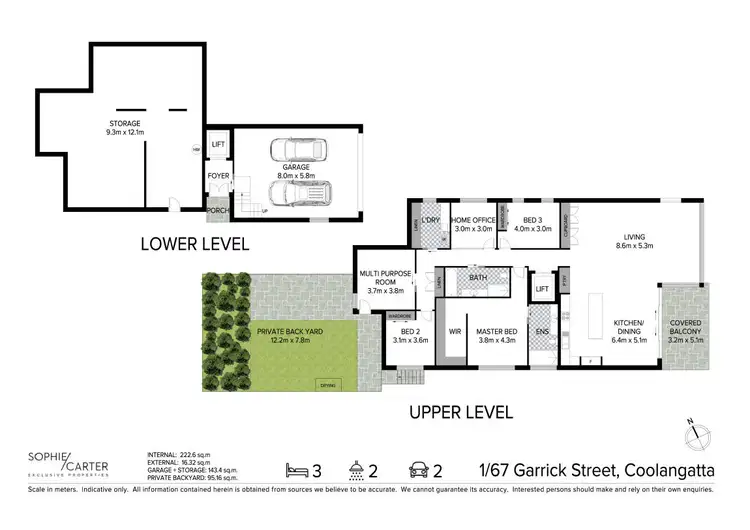 Floorplan of Homely unit listing, 1/67 Garrick Street, Coolangatta QLD 4225