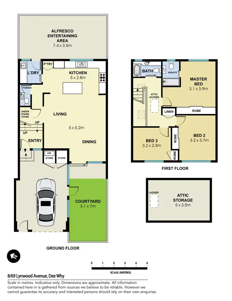 Floorplan of Homely house listing, 8/69 Lynwood Avenue, Dee Why NSW 2099