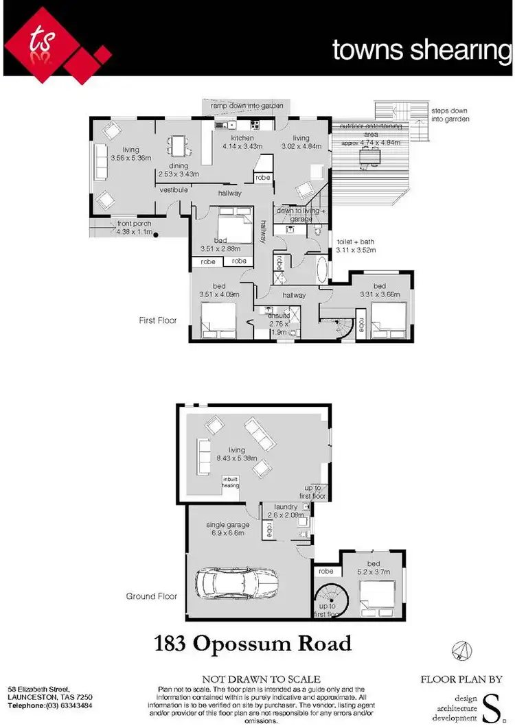 Floorplan of Homely house listing, 183 Opossum Road, Norwood TAS 7250
