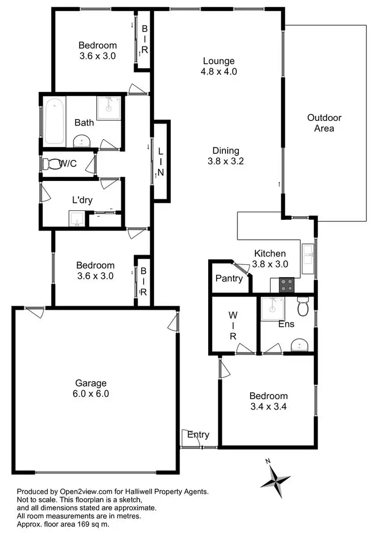 Floorplan of Homely house listing, 14 Breteeca Close, Port Sorell TAS 7307