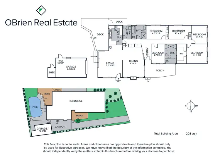Floorplan of Homely house listing, 6 Rio Vista Court, Cheltenham VIC 3192