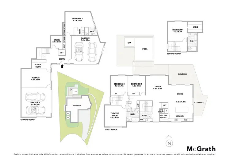 Floorplan of Homely house listing, 3 Kern Place, Donvale VIC 3111