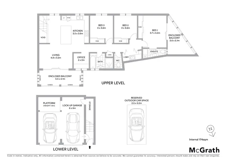 Floorplan of Homely apartment listing, 2/2 First Avenue, Sawtell NSW 2452