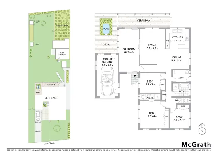 Floorplan of Homely house listing, 59 Jane Circuit, Toormina NSW 2452