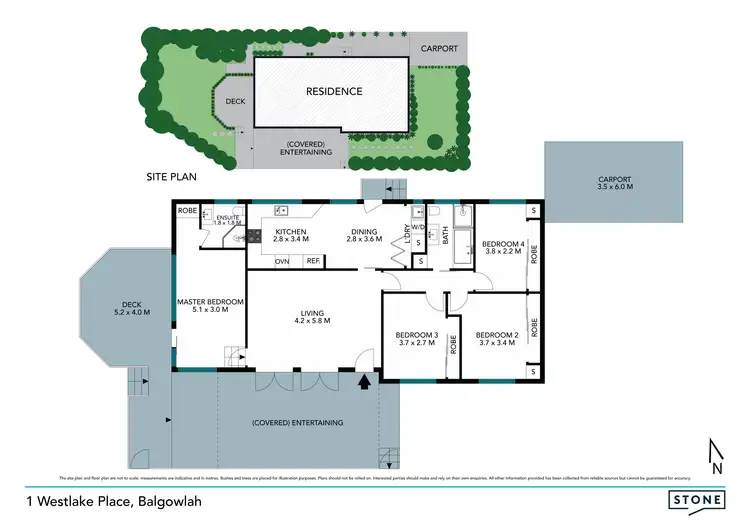 Floorplan of Homely house listing, 1 Westlake Place, Balgowlah NSW 2093