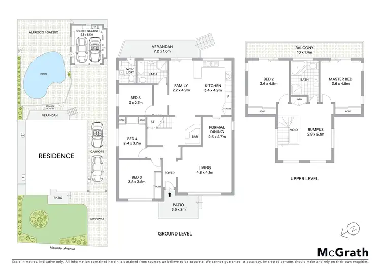 Floorplan of Homely house listing, 22 Maunder Avenue, Girraween NSW 2145