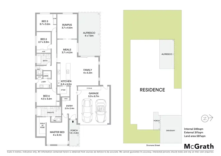 Floorplan of Homely house listing, 18 Dromana Street, Alfredton VIC 3350