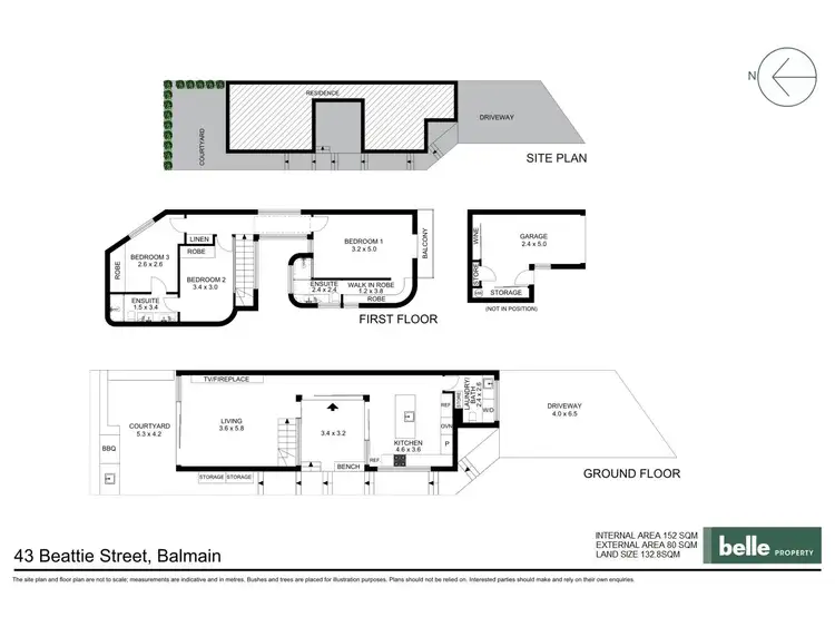 Floorplan of Homely house listing, 43 Beattie Street, Balmain NSW 2041