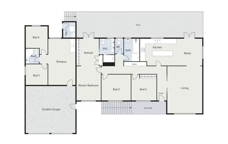 Floorplan of Homely house listing, 39 Summerland Circuit, Kambah ACT 2902