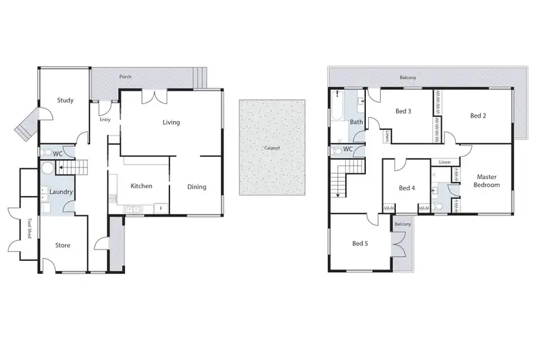 Floorplan of Homely house listing, 45 McCulloch Street, Curtin ACT 2605