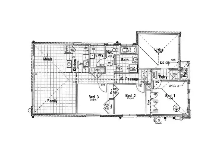 Floorplan of Homely house listing, 9 Mimosa Street, California Gully VIC 3556