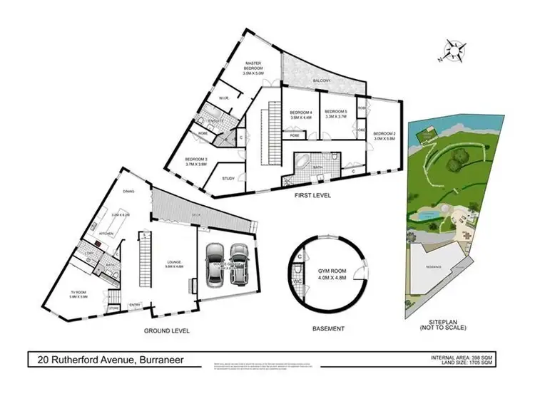 Floorplan of Homely house listing, 20 Rutherford Avenue, Burraneer NSW 2230