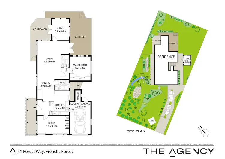 Floorplan of Homely house listing, 41 Forest Way, Frenchs Forest NSW 2086