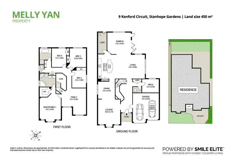 Floorplan of Homely house listing, 9 Kenford Circuit, Stanhope Gardens NSW 2768