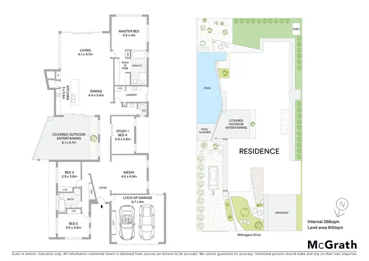 Floorplan of Homely house listing, 122 Mahogany Drive, Pelican Waters QLD 4551