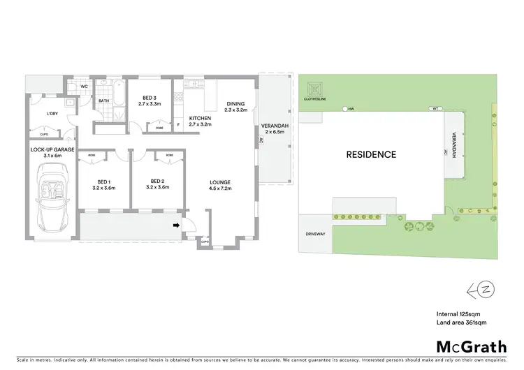 Floorplan of Homely unit listing, 3/18 George Street, Mudgee NSW 2850