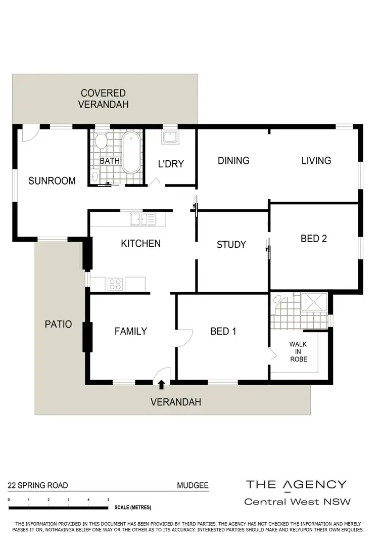 Floorplan of Homely house listing, 22 Spring Road, Mudgee NSW 2850