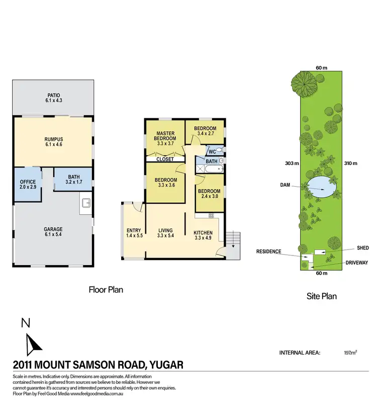 Floorplan of Homely house listing, 2011 Mount Samson Road, Yugar QLD 4520