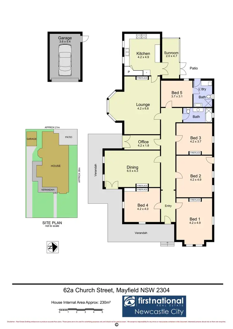 Floorplan of Homely house listing, 62A Church Street, Mayfield NSW 2304
