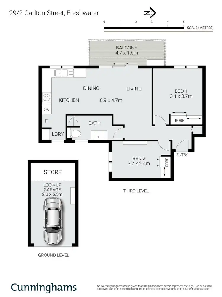 Floorplan of Homely apartment listing, 29/2 Carlton Street, Freshwater NSW 2096