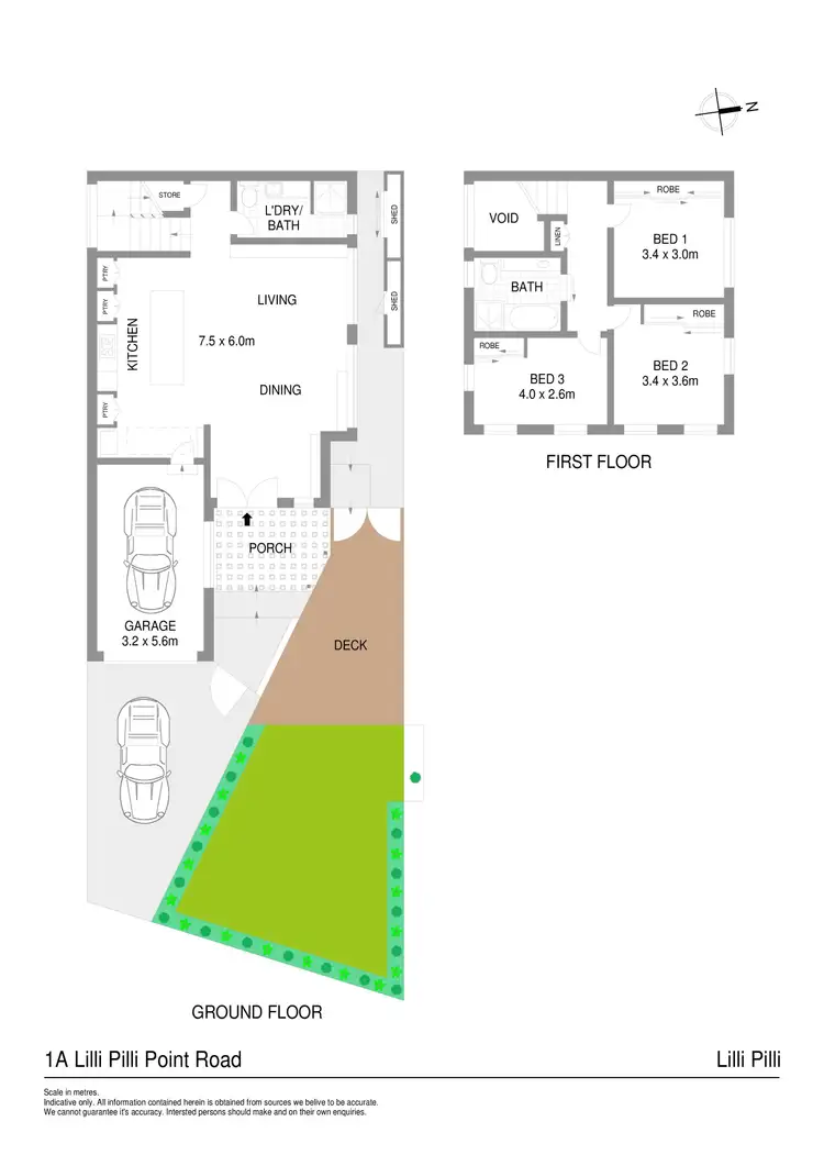 Floorplan of Homely house listing, 1A Lilli Pilli Point Road, Lilli Pilli NSW 2229
