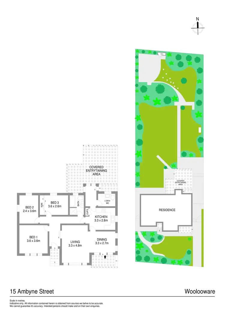 Floorplan of Homely house listing, 15 Ambyne Street, Woolooware NSW 2230