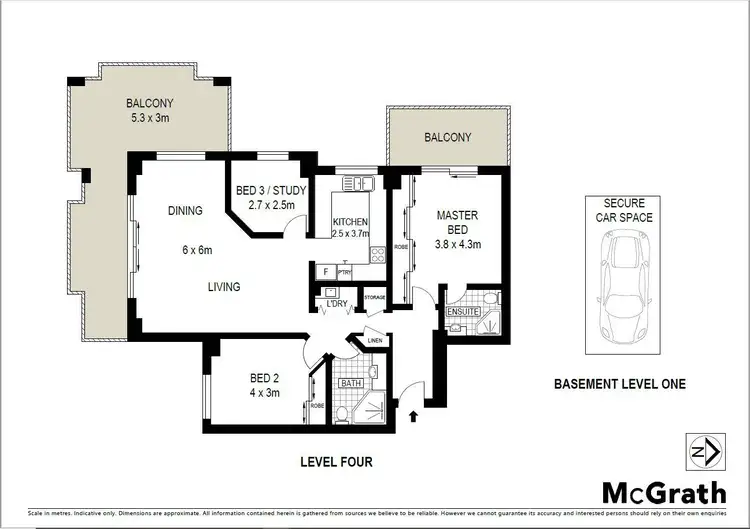 Floorplan of Homely apartment listing, 21/30-34 Romsey Street, Waitara NSW 2077