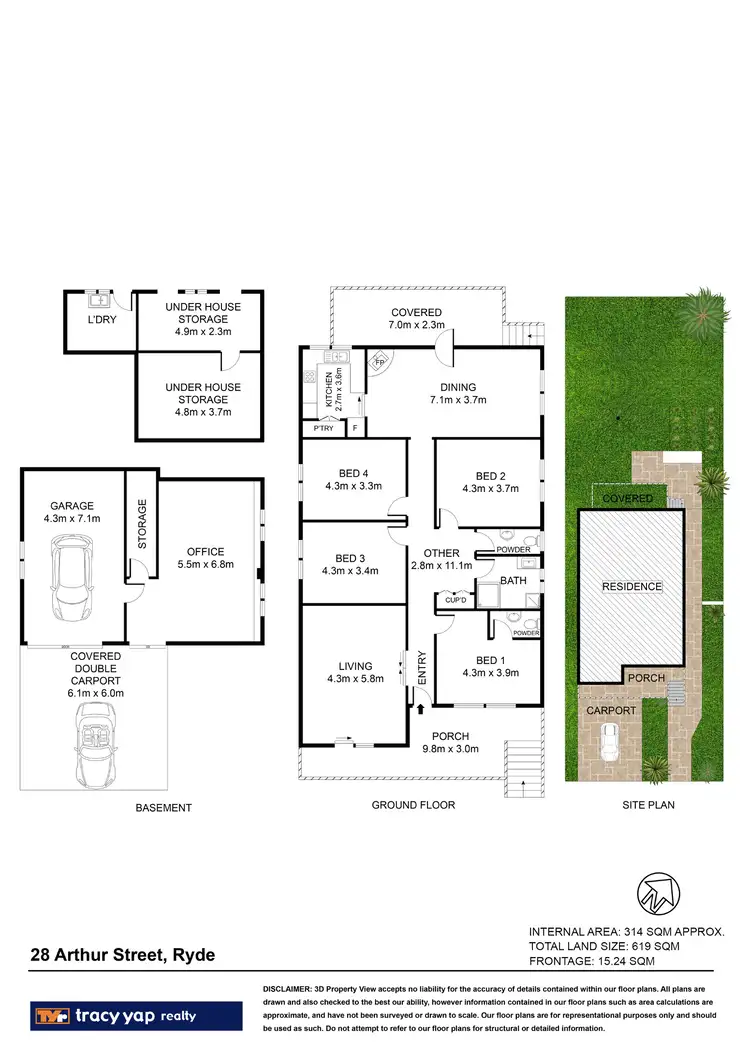Floorplan of Homely house listing, 28 Arthur Street, Ryde NSW 2112
