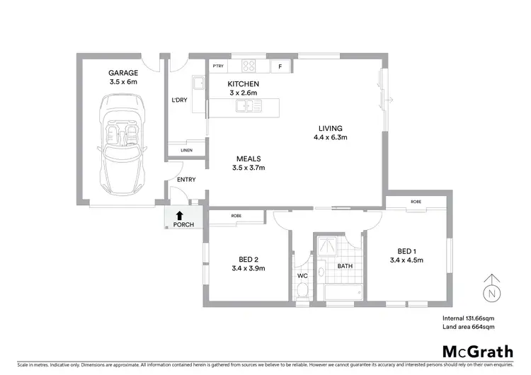 Floorplan of Homely townhouse listing, 2/15 Fellmongers Road, Breakwater VIC 3219