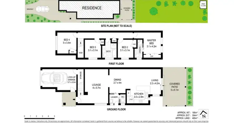 Floorplan of Homely semi-detached listing, 40B Kenneth Avenue, Kirrawee NSW 2232